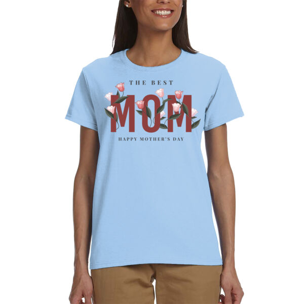 The Best Mom - Adult T - Shirt Thumbnail