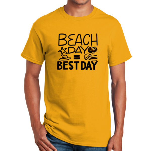 Beach Day - Adult Unisex T - Shirt Thumbnail