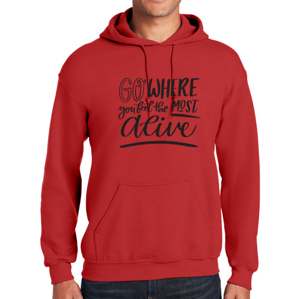 Most Alive - Unisex Adult Fleece Hooded Sweatshirt Thumbnail