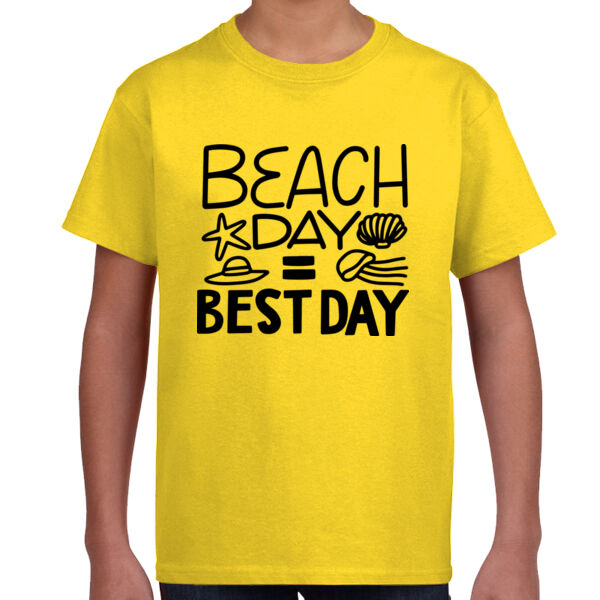 Beach Day - Youth T -Shirt Thumbnail