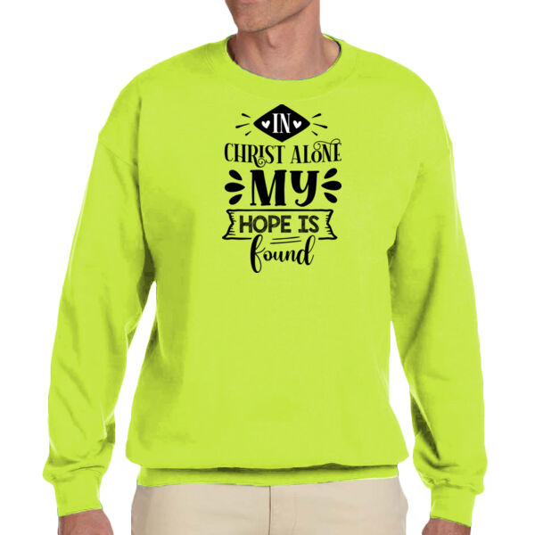 Hope is Found - Unisex Adult Fleece Crew Sweatshirt Thumbnail