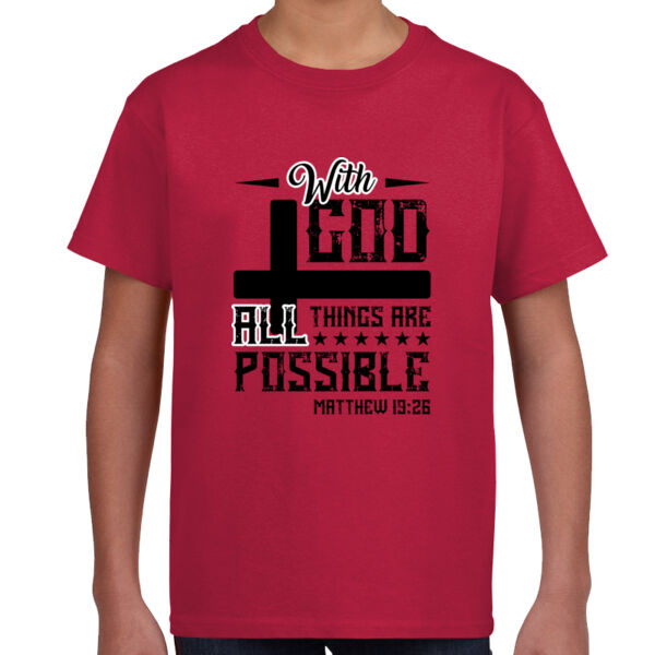 All Thing are Possible - Youth T - Shirt Thumbnail