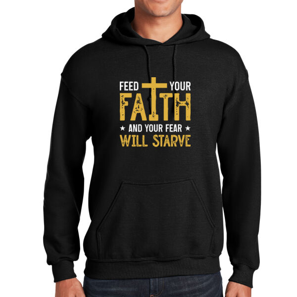 Feed Your Faith - Unisex Adult Fleece Hooded Sweatshirt Thumbnail