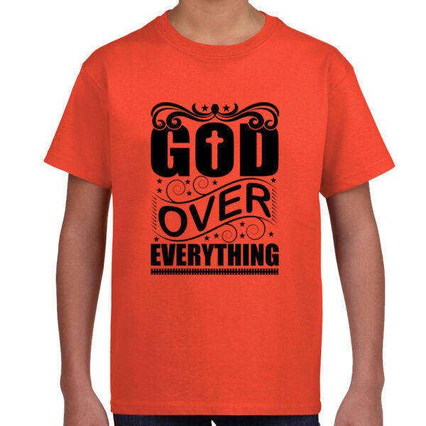 God Over Everything  - Unisex Youth T -Shirt Thumbnail