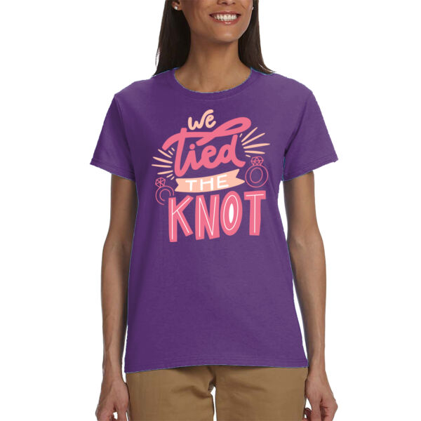 We Tied the Knot - Adult T - Shirt Thumbnail