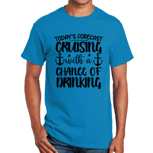 Cruising With a Chance of Drinking - Adult Unisex T - Shirt Thumbnail