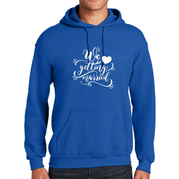 We are getting Married - Unisex Adult Fleece Hooded Sweatshirt Thumbnail