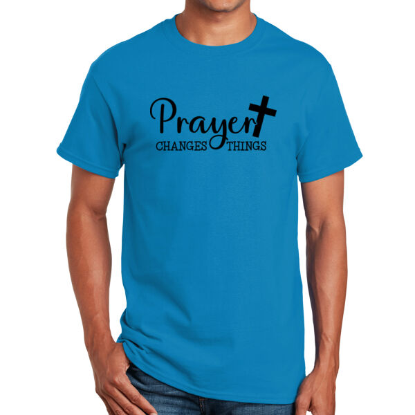 Prayer Changes Things - Unisex Adult T-Shirt Thumbnail