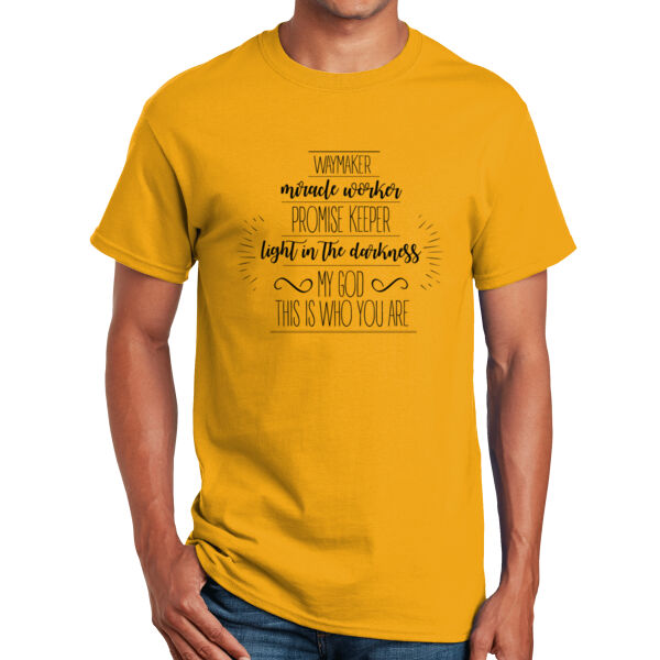 This is who you are - Unisex Adult T-Shirt Thumbnail