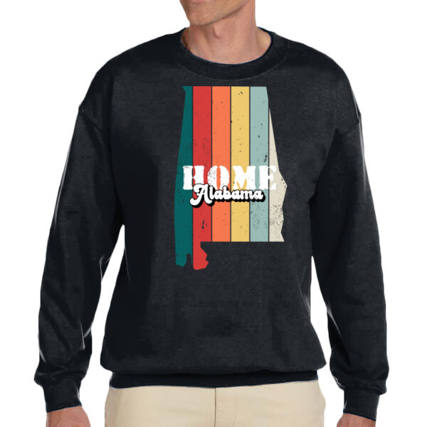 Alabama - Unisex Adult Fleece Crew Sweatshirt Thumbnail