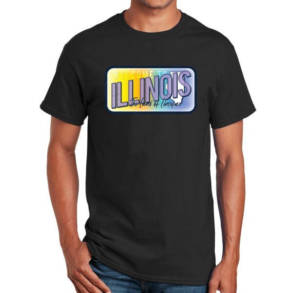 Illinois - Adult Unisex T - Shirt Thumbnail