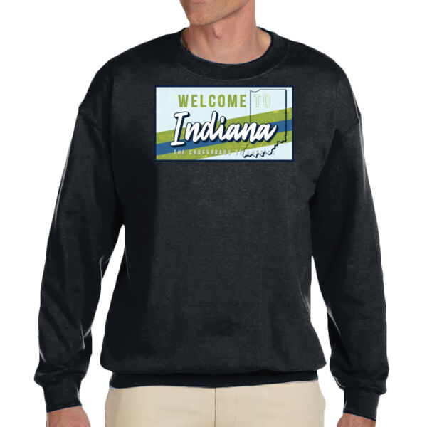 Indiana - Unisex Adult Fleece Crew Sweatshirt Thumbnail