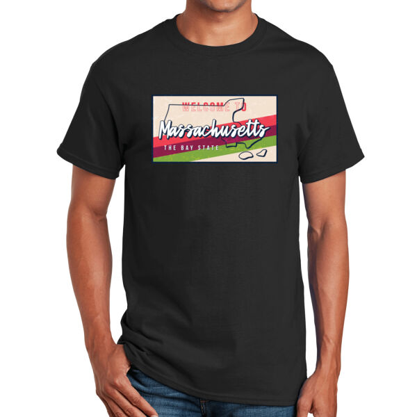 Massachusetts - Adult Unisex T - Shirt Thumbnail