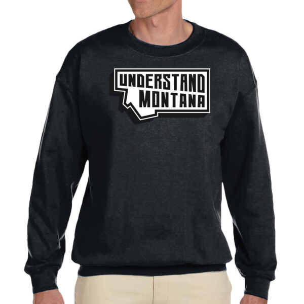 Montana - Unisex Adult Fleece Crew Sweatshirt Thumbnail