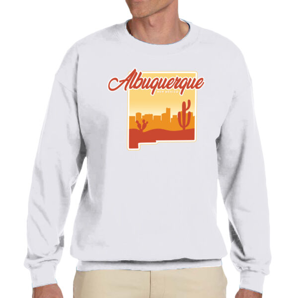New Mexico - Unisex Adult Fleece Crew Sweatshirt Thumbnail