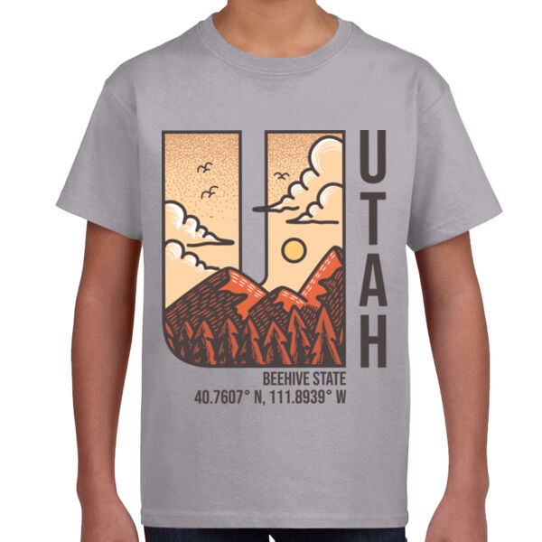 Utah - Youth T -Shirt Thumbnail