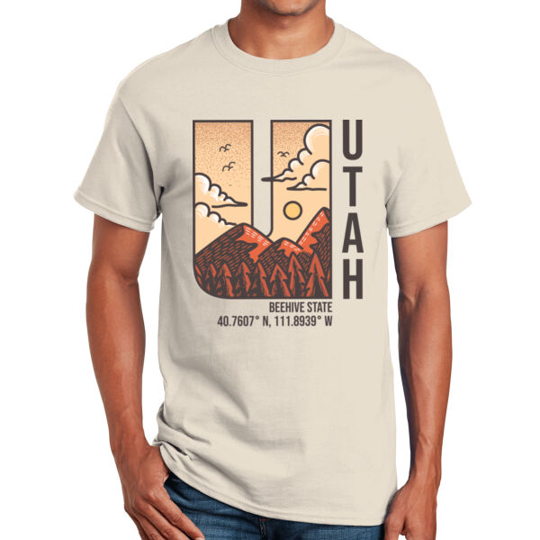 Utah - Adult Unisex T - Shirt Thumbnail