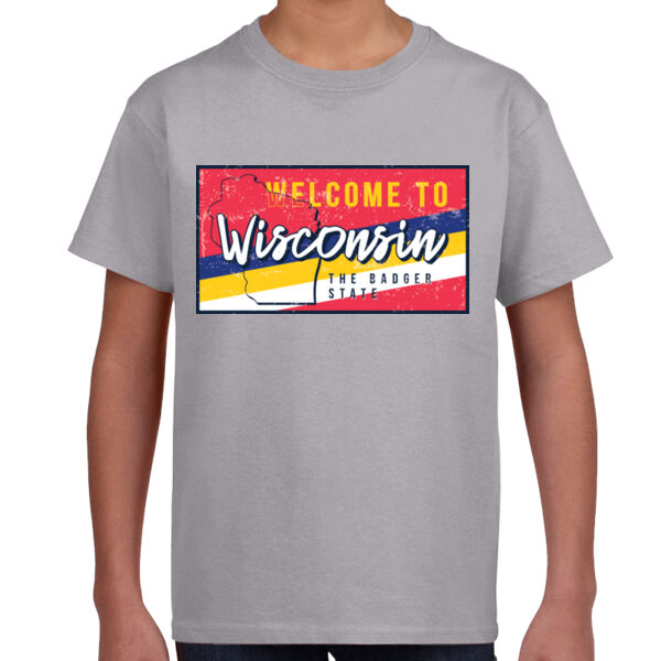 Wisconsin - Youth T -Shirt Thumbnail