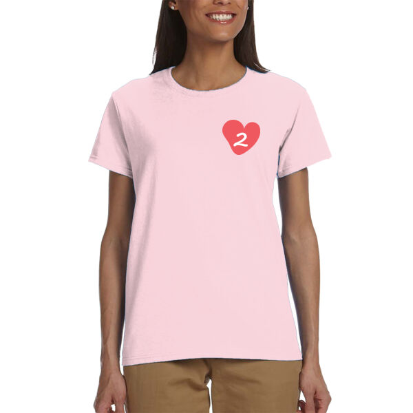 Two Hearts One Love - Adult Female - Shirt Thumbnail