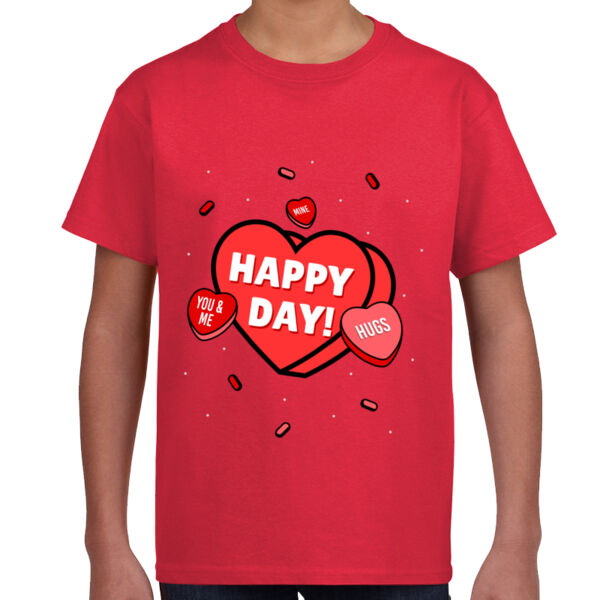 Its Happy Day - Adult Unisex Fleece Crew Sweatshirt Thumbnail