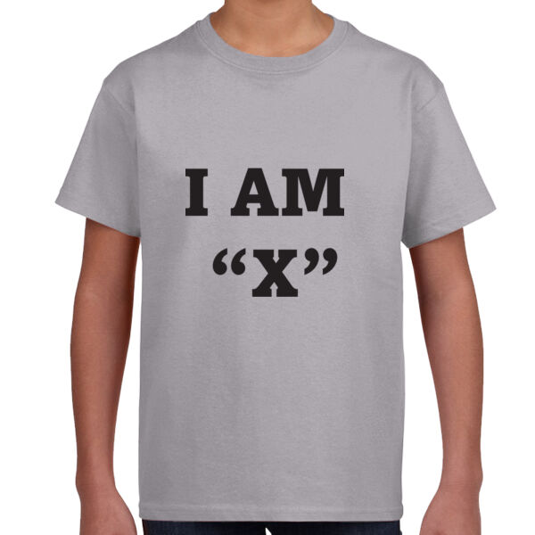 I Am X - Youth Unisex T - Shirt Thumbnail