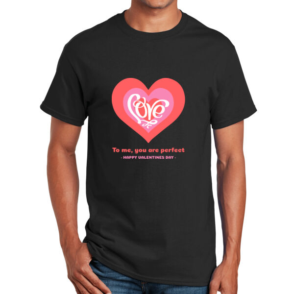 Love Heart  - Adult Unisex T - Shirt Thumbnail