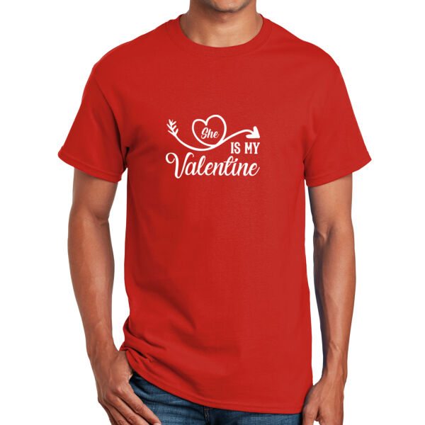 She's My Valentine - Adult Female T - Shirt Thumbnail