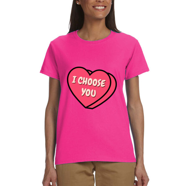 I Choose You - Adult Female T - Shirt Thumbnail