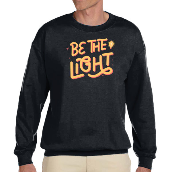 Be The Light - Unisex Adult Fleece Crew Sweatshirt Thumbnail