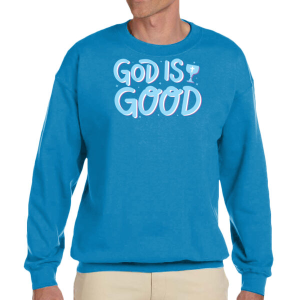 God Is Good - Unisex Adult Fleece Crew Sweatshirt Thumbnail
