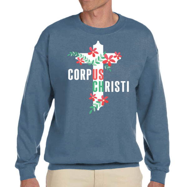 Corpus Christi - Unisex Adult Fleece Crew Sweatshirt Thumbnail