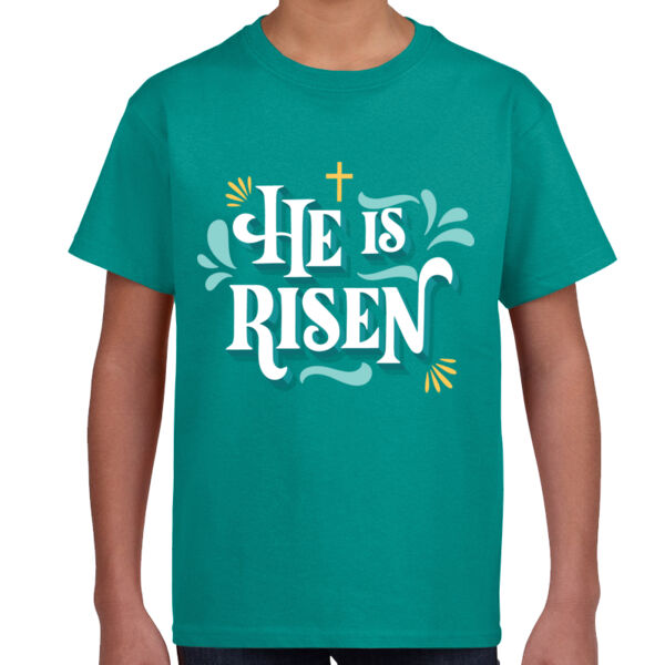 He is Risen - Unisex Youth T -Shirt Thumbnail