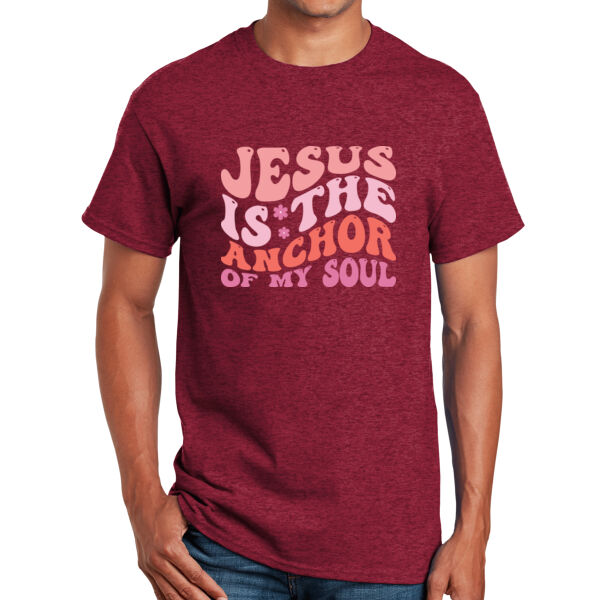 Jesus Is The Ancor Of My Soul - Unisex Adult T-Shirt Thumbnail