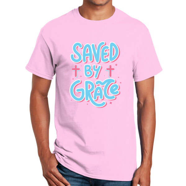 Saved By Grace - Unisex Adult T-Shirt Thumbnail