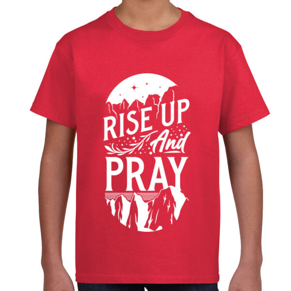 Rise Up And Pray - Unisex Youth T -Shirt Thumbnail