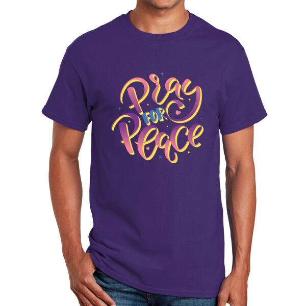 Pray For Peace- Unisex Adult T-Shirt Thumbnail