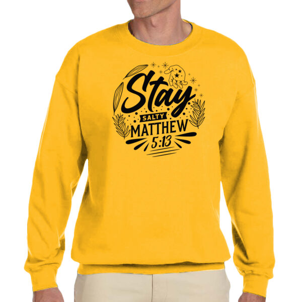 Stay Salty - Unisex Adult Fleece Crew Sweatshirt Thumbnail