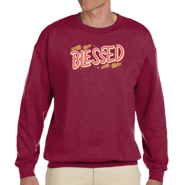 Blessed - Unisex Adult Fleece Crew Sweatshirt Thumbnail