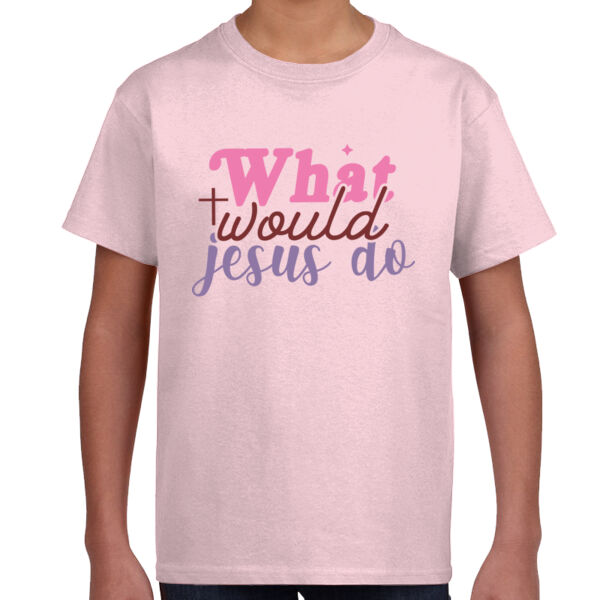 What Would Jesus Do  - Unisex Youth T -Shirt Thumbnail