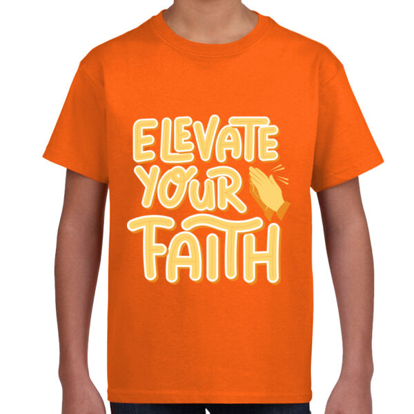 Elevate Your Faith  - Unisex Youth T -Shirt Thumbnail