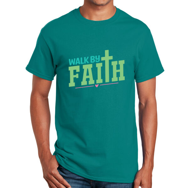 Walk By Faith - Unisex Adult T - Shirt Thumbnail