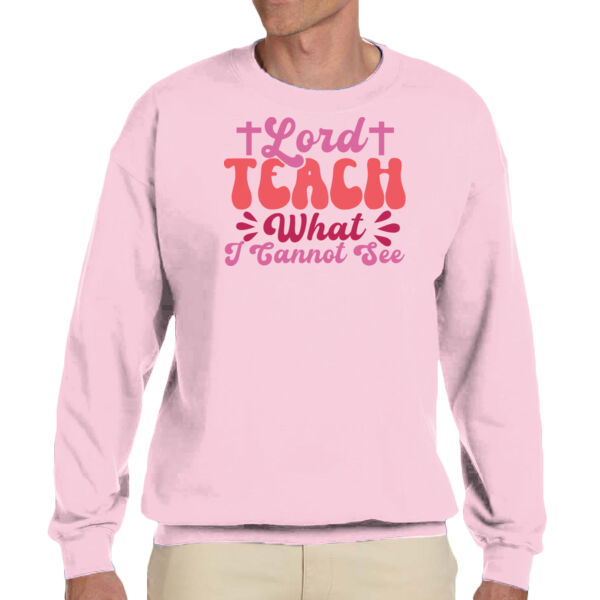Lord Teach What I Cannot See - Unisex Adult Fleece Crew Sweatshirt Thumbnail