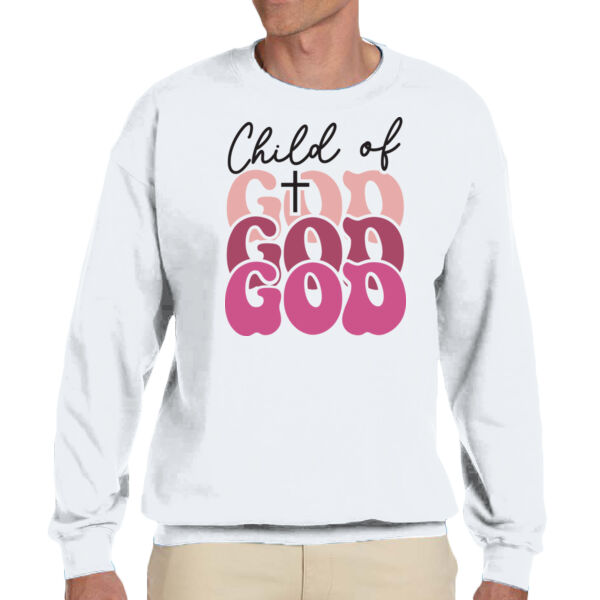 God God God  - Unisex Adult Fleece Crew Sweatshirt Thumbnail