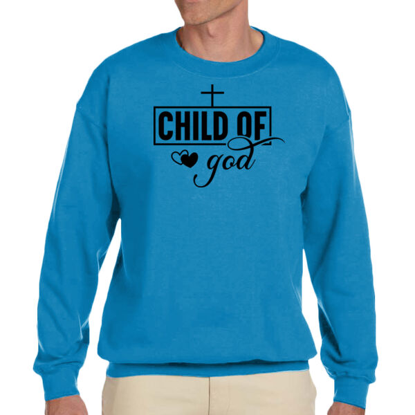 Child of God - Adult Unisex T - Unisex Adult Fleece Crew Sweatshirt Thumbnail