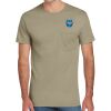 Dri Power ® 50/50 Cotton/Poly Pocket T Shirt Thumbnail