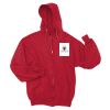 NuBlend ® Full Zip Hooded Sweatshirt Thumbnail